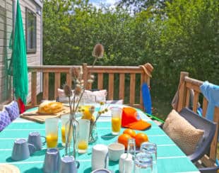 Mobil-home 6 personnes terrasse