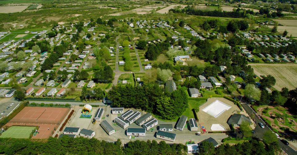 camping aux grands espaces St Germain sur Ay