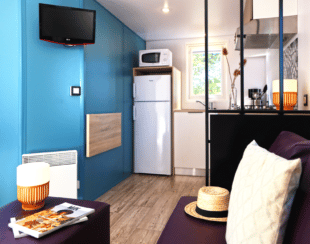 Mobil-home-4 personnes-chambre-parentale