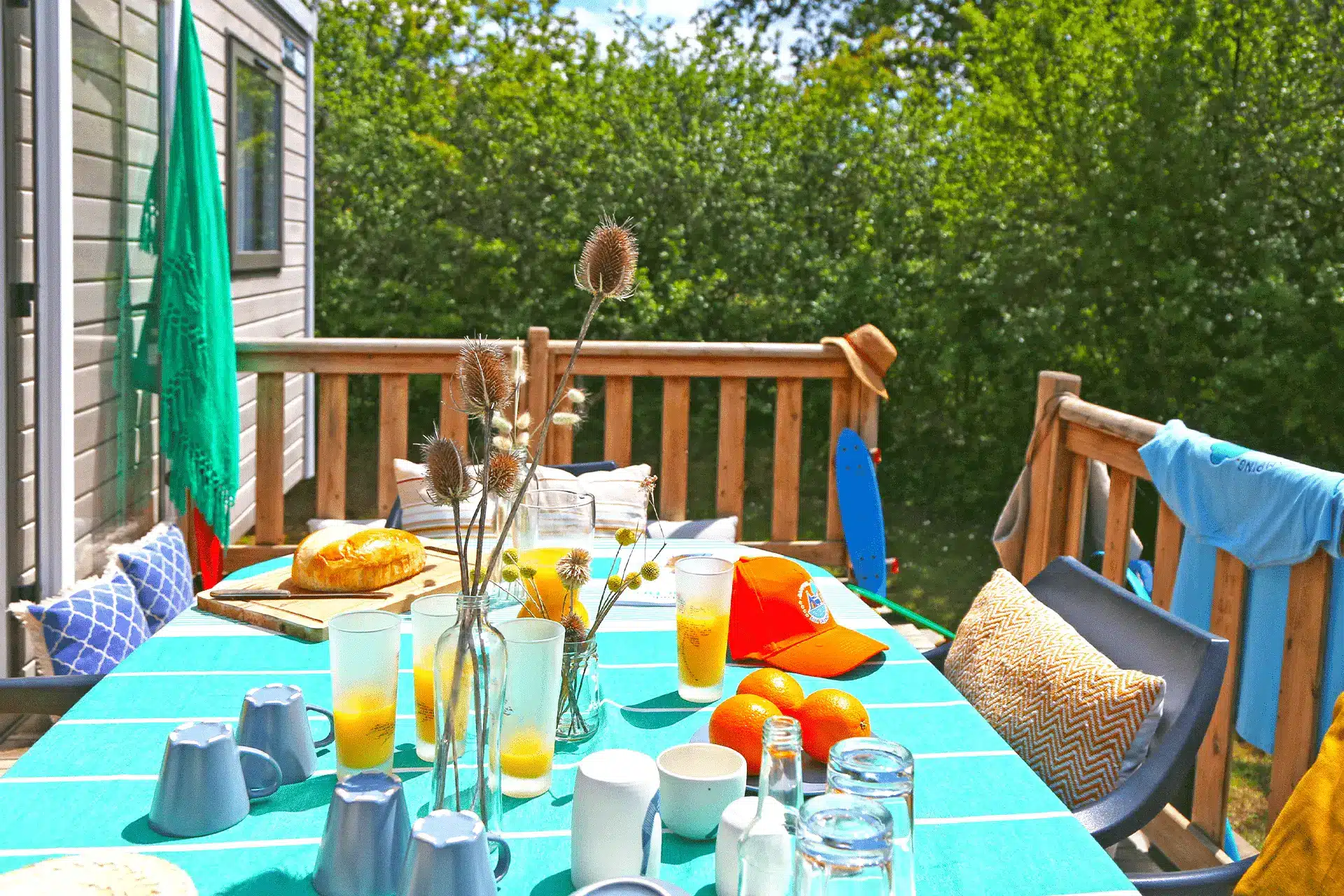 Tarifs courts séjours en mobil-home avec réservation possible dès 3 nuits dans la Manche.